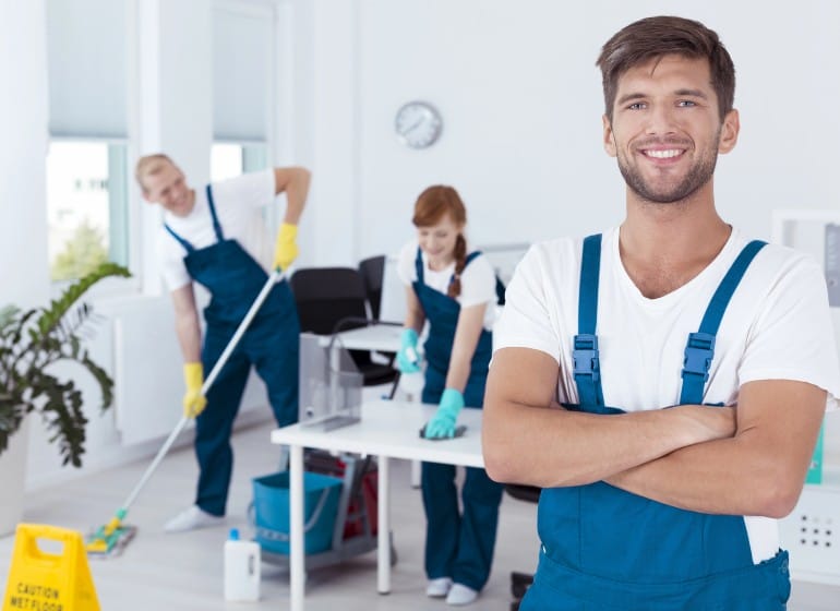Team of Cleaners